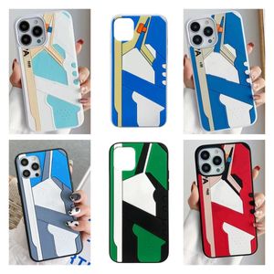 Silicone iphone case Luxury Designer Phone Cases for iphone 14 pro max 13 12Mini 11 X XR XSMax 7 8 3D Concave Cute Sports Shoes Cell Phone Cases Cover Mixed wholesale