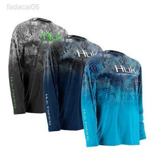 Men's Breathable UV Protection Long Sleeve Fishing Shirt, Vented Sweatshirt for Summer Fishing