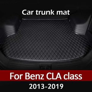 Pet Seat Cover Car trunk mat for Benz CLA class C117 sedan 2013 2014 2015 2016 2017 2018 2019 cargo liner carpet interior accessories cover HKD230706