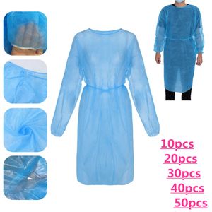 Other Disposable Protective Isolation Clothing Anti-spitting Waterproof Anti-oil Stain Nursing Gown Isolation Safety Clothing Top 230706