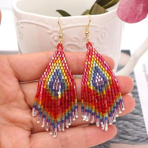 Серьги Go2boho Seed Seed Beadered Серьга для женских ювелирных изделий для женщин.