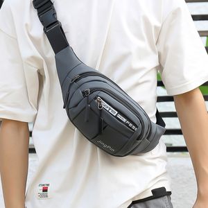 Waist Bags Outdoor Bag Waterproof Bum Running Jogging Belt Pouch Zip Fanny Pack Mobile Phone Oxford Cloth Chest 230706