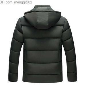 Erkekler Down Parkas Yeni Erkekler Down Ceket Kış Palto Kapşonlu Ceketler Erkek Açık Moda Gündelik Kapşonlu Kalın Ucuz Down Ceketler XL-4XL Z230711