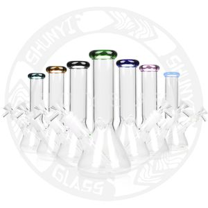 8 дюймов Bong Dab Rig Water Tipe Culkah Classic Beaker Babe Glass Recycle