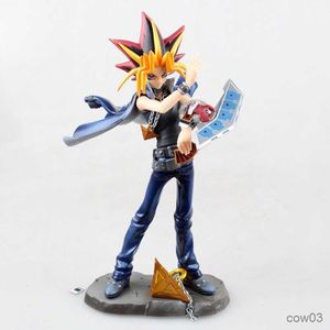 Action Toy Figures Anime Yu-Gi-Oh! Yugi Atem Action Figure 20cm ARTFX Collection Model Dolls Toys for Boys Gifts R230707
