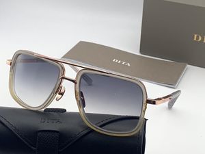 Realfine 5a Gözlük Dita Mach-One DRX-2030 Lüks Tasarımcı Güneş Gözlüğü Erkek Kadın Gözlüklü Kumaş Kutusu
