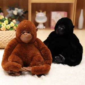 Doldurulmuş Peluş Hayvanlar Peluş Oyuncaklar Yumuşak Peluş Simülasyon Goril Orangutan Dolgulu bebek oyuncakları bebek çocuklar doğum günü hediye ev araba dekor L230707