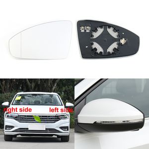 Para volkswagen vw jetta (sagitar) 2019 2020 2021 2022 2023 espelhos laterais do carro lente porta asa espelho retrovisor vidro com aquecimento