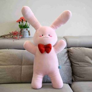 Doldurulmuş peluş hayvanlar 40cm anime ouran lise ev sahibi kulüp peluş oyuncak mitsukuni haninoduka bal tavşan bebekleri için çocuk hediye l230707