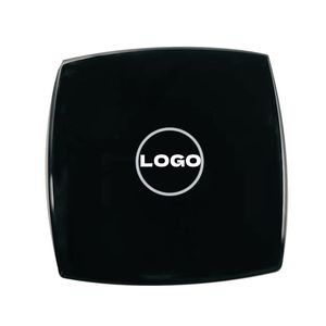 Espelhos CC para decoração de casa 6,7 cm Portátil Maquiagem Moda Feminina Espelhos de aumento Mini espelho de bolso com logotipo Letras de luxo Clássico dobrável Espelho de dupla face 4 cores