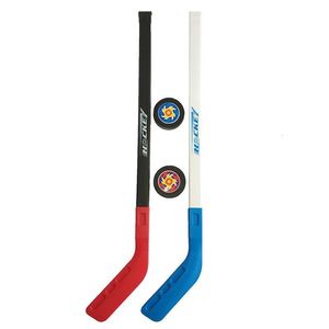Air hockey A Set Children's Toy Pulley Ice Hockey 72CM Plastic Stick Outdoor Sports 230706
