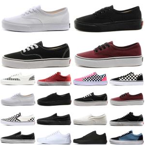 Top Designer Shoes Old Skool Casual Brown Skateboard Black White Mens Mens Mens Fame Plame-форма открытого размера 36-44