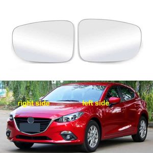 For Mazda 3 Axela 2013 2014 2015 2016 Car Accessories Exteriors Part Side Mirrors Reflective Lens Rearview Mirror Lenses Glass