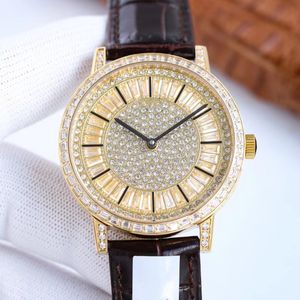 Высококачественные мужские алмазные часы полная звезда Leisure Business Series Automatic 821A All-In-One Machine Gemstone Set Sapphire Mirror Simple Luxury Brand Watch