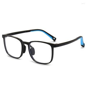 Güneş gözlüğü doisyer silikon moda sevimli erkek kız çocuk mavi ışık engelleme gözlükleri kare esnek çerçeve 3-12 yaş arası çocuklar için
