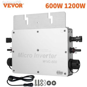 Старший стартер мощность VEVOR 600W 1200W Solar Grid Tie Micro Inverter MPPT DC 2250V в AC 220V110V.
