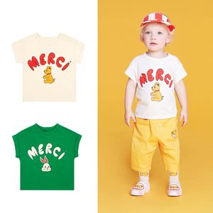 T shirts 3 4 5 6Years Child Pullovers Simples Meia Manga Tops Brand Costume Casual Fashion TShirt Boys Style Pure Cotton Soft Print T 230707
