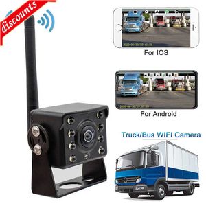 Новая беспроводная Wi -Fi обратная камера заднего вида для грузовика Truck Truck Truck RV Shocper Shocper Waterpronation 170 Night Angle Night Vision