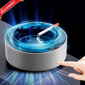 New Ashtray Purifier Ashtrays Smoke Remover Desktop Negative Ion Air Purifier Low Noise Easy To Clean Aromatherapy Machine Car Room