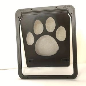 Köpek Pençe Desen Baskı Ekranı Kapı Anti Isırık Kapı Küçük Köpek Kedi Ekran Kapısı Pet Malzemeleri