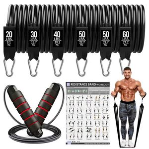 Bandes de résistance 200lbs Bandes de résistance Set Exercice Workout Loop Bands Gym Training Fitness Sports Gym Equipment for Home Bodybuilding Weight HKD230710