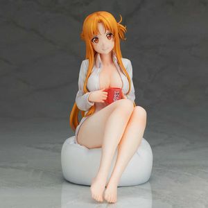 Фигурки аниме Sword Art Online War of Yuki, белая рубашка, фигурка аниме, сексуальная фигурка, модель игрушки