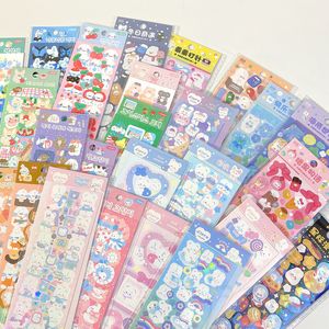 Adhesive Stickers SKYSONIC Updated 46781216 PCS Full Set Series Decorative Kawaii Kpop Idol Card Album Sticker Korean Stationery 230707