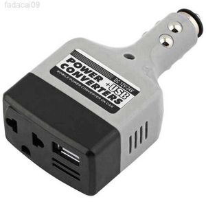 Jump Starter Universal Inverter Adapter 12V24V To 220 USB Auto Car Power Converter Charger Used For All Mobile Phone HKD230710