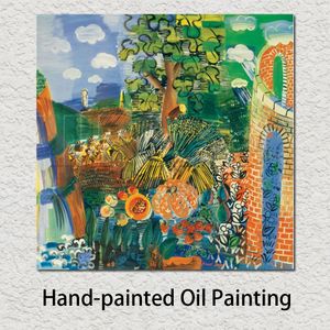 Цветочные масляные картины Рауль Дюфи Композиция Современное холст рисовал ручная картина для чтения.