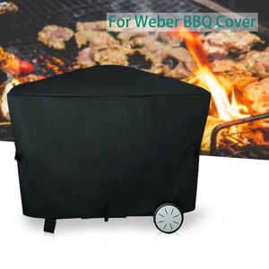 BBQ Tools Accessories BBQ Grill Cover for Weber Q2000 Q3000 BBQ Cover Outdoor Barbecue Accessories Dustproof Waterproof Rain Protective Covers 230710