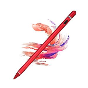 Старочный стилус для смартфона для планшета ПК емкостный стилус -ручка Universal для Apple iPhone ios Android Windows Pencil с чувствительным и точным красным