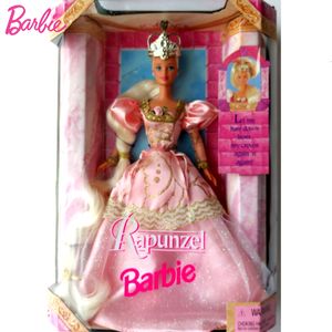 Куклы оригинальная кукла Vintage 90 -х годов Rapunzel 1997 балансировки певцов на кончике пальца 1995 игрушки для девочек 16 Длинные волосы