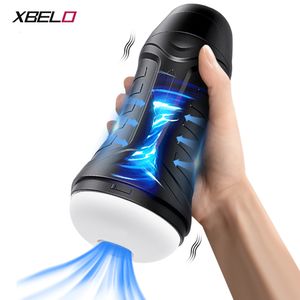 Masturbators Fully automatic male masturbation vibration oral sex suction machine silicone vaginal masturbation cup sex toy adult products 230711