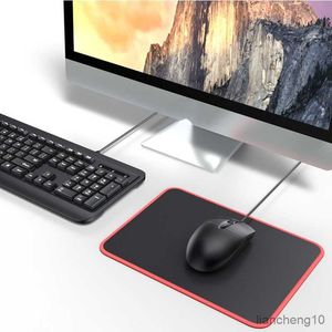 Mouse Pads Wrist Mousepad Anti-slip Natural Rubber Desk Mat Mouse Mat Locking Edge Mat of Computer Keyboard Gameing Mouse Pad R230711