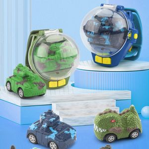 Diecast Model Mini Watch Remote Cary Car Toys Electric Kids Portable Racing Toy Novel Gift 230710