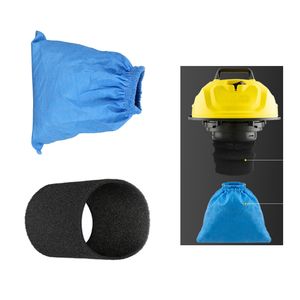 Trash Bags ADTextile Filter Wet and Dry Foam for Karcher MV1 WD1 WD2 WD3 Vacuum Cleaner Bag Parts 230711