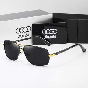 Fashion Audi top occhiali da sole da uomo polarizzati nuovi occhiali da personalità specchietti guida ad alta definizione 557 con logo