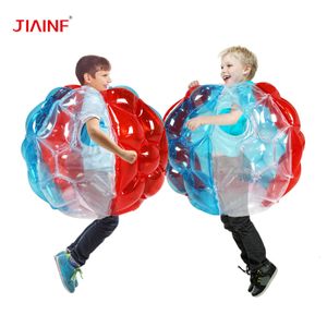 Kum Oyun Su Eğlencesi 2023 60cm Zorb Ball PVC Şeker Renk Şişirilebilir Kabarcık Futbol Pompası Çocuklar İçin Aile Açık Hava Oyun Spor Oyuncak 230711