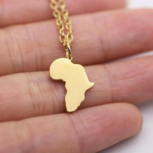 Ожерелья с подвесками, мини-африканское ожерелье, уникальная карта, ювелирный подарок для мужчин и женщин, YP7509, высокое качество