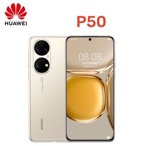 Huawei P50 Akıllı Telefon Android 6.5 inç 50mp Kamera 4100mAH 4G Ağ IP68 Su Geçirmez 8+256GB Cep Telefonları Orijinal Kişiseller