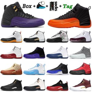 Jumpman 12 Erkek Basketbol Ayakkabı Eastside Golf 12S Kyrie Playoffs Royalty Siyah Taksi Stealth Ters Grip Oyunu Dark Concord Alan Mor Qinmin123 Erkek Spor Spor ayakkabıları