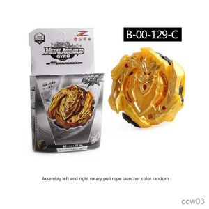 4d Beyblades B-X Toupie Patlama Beyblade Spinning Top 48 Stil Hediyeleri Başlatıcı Sarı Siyah Stil R230712