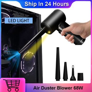 Computer Cleaners Cordless Air Duster Blower Multi Use Portable Compressed Cans Electric Cleaner PC Laptop Keyboard Rda 230712