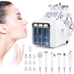 New Arrival! Multifunction Skin Care Device 6 in 1 Anti Aging Small Bubble H2O2 Hydrogen Oxygen Jet Beauty Machine