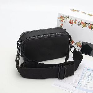 Moda Snapshot Camera Bags Bag Ladie Crossbody Purse Mulheres Multicolor Dual Top Zip Inside Partição Todos
