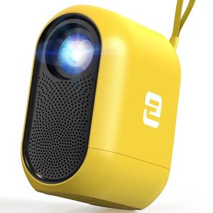 Mini Projector, Etoe D1 Evo Android 9.0 Проектор, видеопроектор с ESPN, Prime Video, 5G Wi-Fi BT, Коррекция Keystone, совместимый с iOS/Android/Windows/USB/HDMI