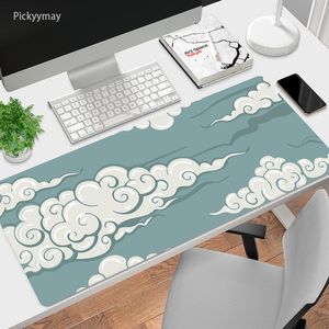 Mouse Pads Wrist Rests Pad Anime Art Chinese Style Computer XXL Keyboard Mousepad Desk Mat PC Gamer Rugs Office Carpet Home Table Mause Mausepad 230712