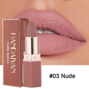 Lipstick 6 Colors Makeup Matte Waterproof Long Lasting Lip Stick Sexy Red Pink Velvet Nude Lipsticks Women Cosmetics Batom 230712