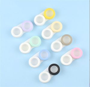 Commercio all'ingrosso diversi colori prezzo accessori per lenti a contatto custodie colorate pacchetto di lenti di bellezza JL1536