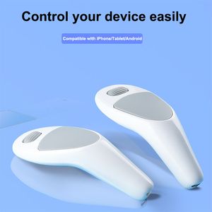 Мыши беспроводной Bluetooth Thumb Mouse Pinger Lazy Touch Touch Удаленный перезаряжаемый компьютерная ладонь для планшета для планшета Android 230712